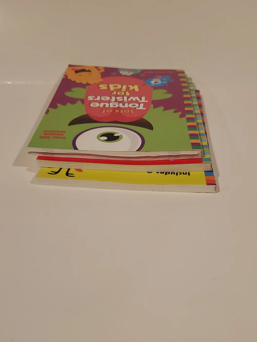 Kids Joke & Tongue Twister 2 Books Set Paperback Preowned